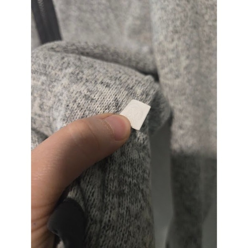 Lululemon Heathered Grey Fleece Jacket - Picture 2 of 5